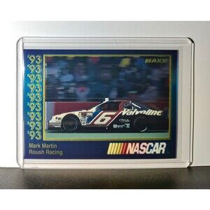 Mark Martin 1993 Maxx Premier Plus Racing #85 NASCAR Card Roush Racing